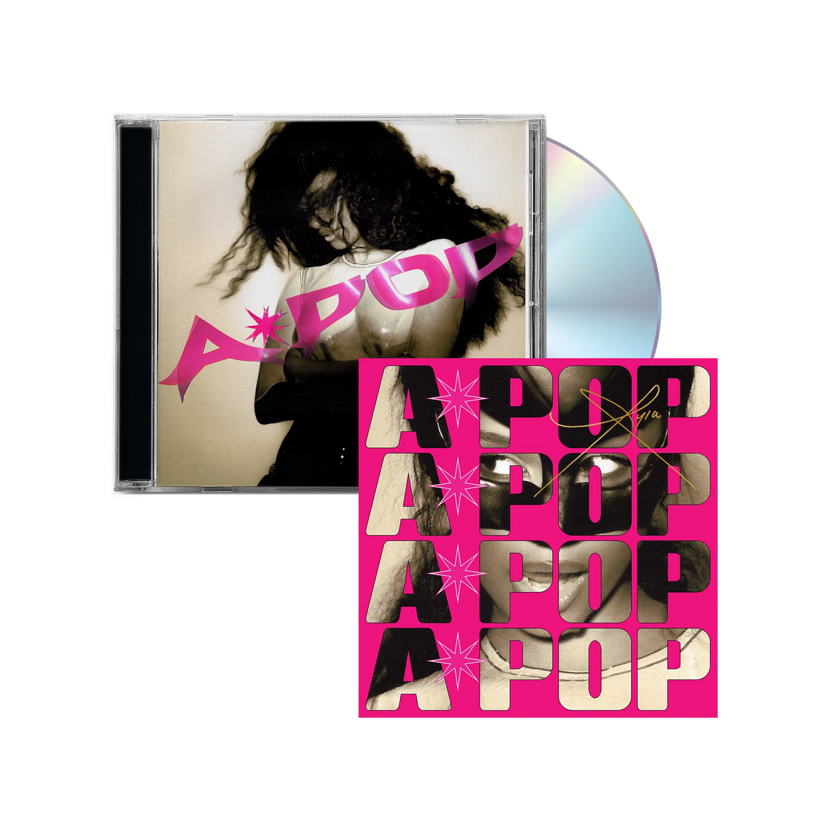 Tyla Signed A*POP CD and Sketch Tee Fan Pack