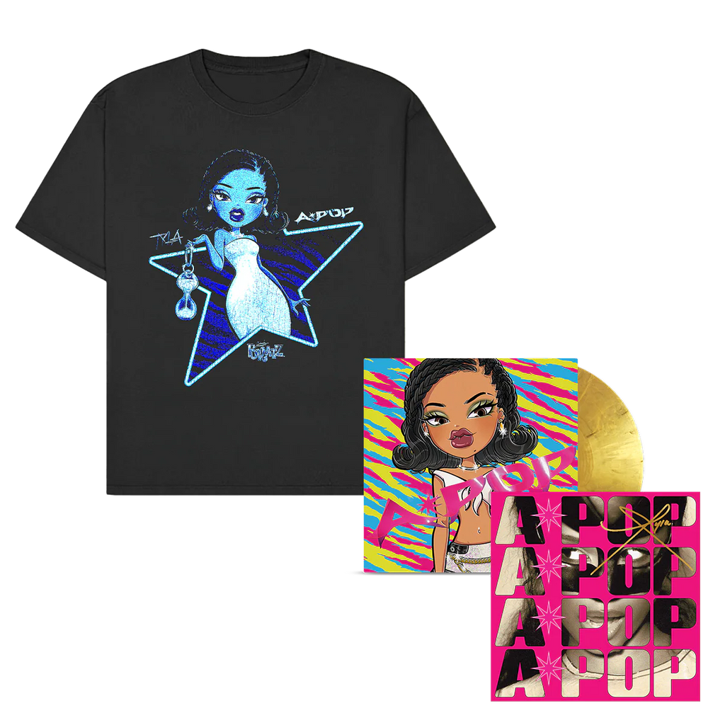 Tyla Signed A*POP x Bratz Vinyl and Tee Fan Pack