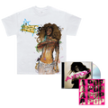 Tyla Signed A*POP CD and Sketch Tee Fan Pack