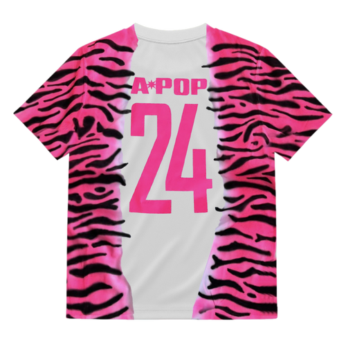 Tyla A*POP Airbrush Tyger Jersey Tee
