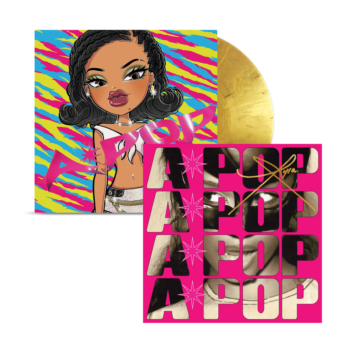 Signed A*POP x Bratz METALLIC MARBLE Vinyl  